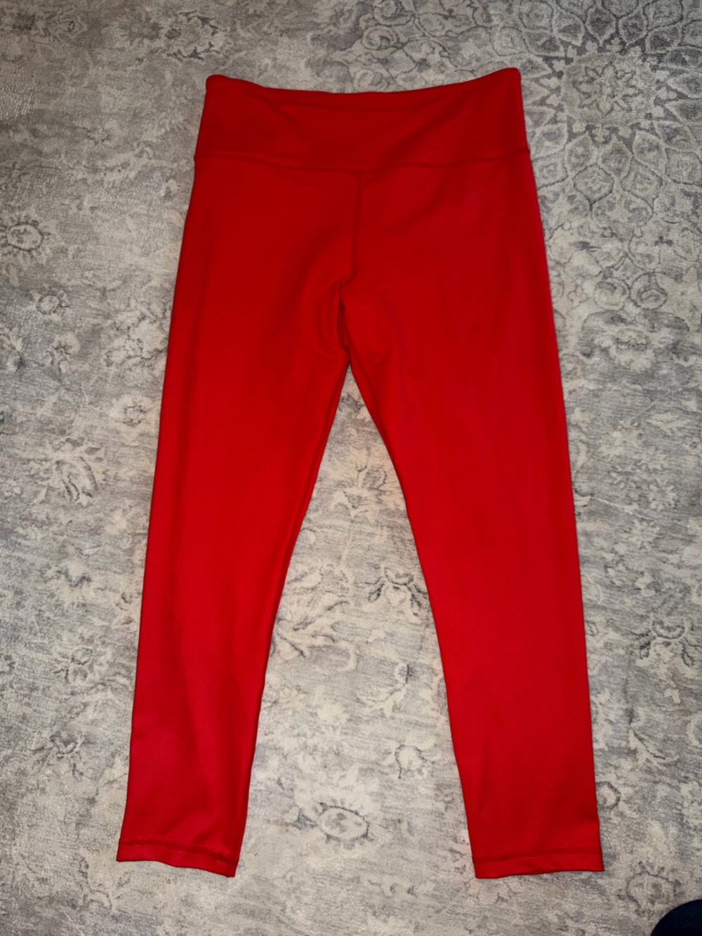 ZYIA Bright Red High-Rise Leggings